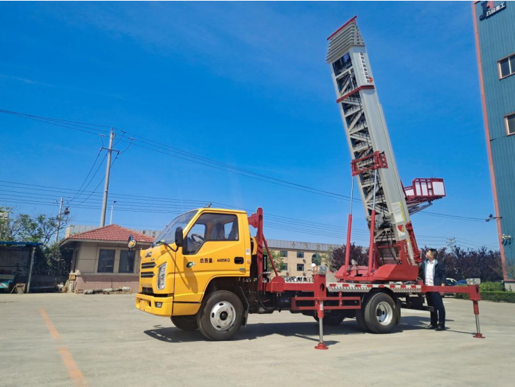 怀集常年租赁32米云梯车